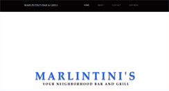Desktop Screenshot of marlintinisgrill.com
